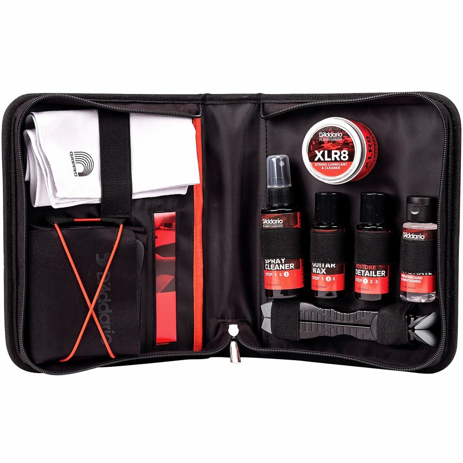 Accessories D'Addario | D'Addario Guitar Care And Cleaning Kit