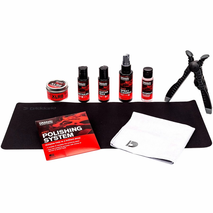 Accessories D'Addario | D'Addario Guitar Care And Cleaning Kit