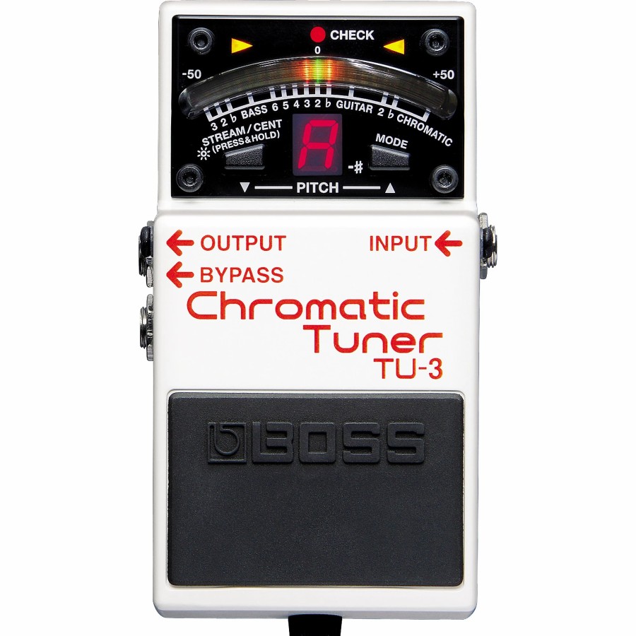 Guitars BOSS Effects | Boss Tu-3 Chromatic Tuner Pedal