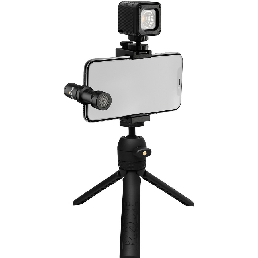 Mics & Wireless RODE | Rode Vlogger Kit For Ios Devices - Includes Tripod, Microled Light, Videomic Me-L And Accessories