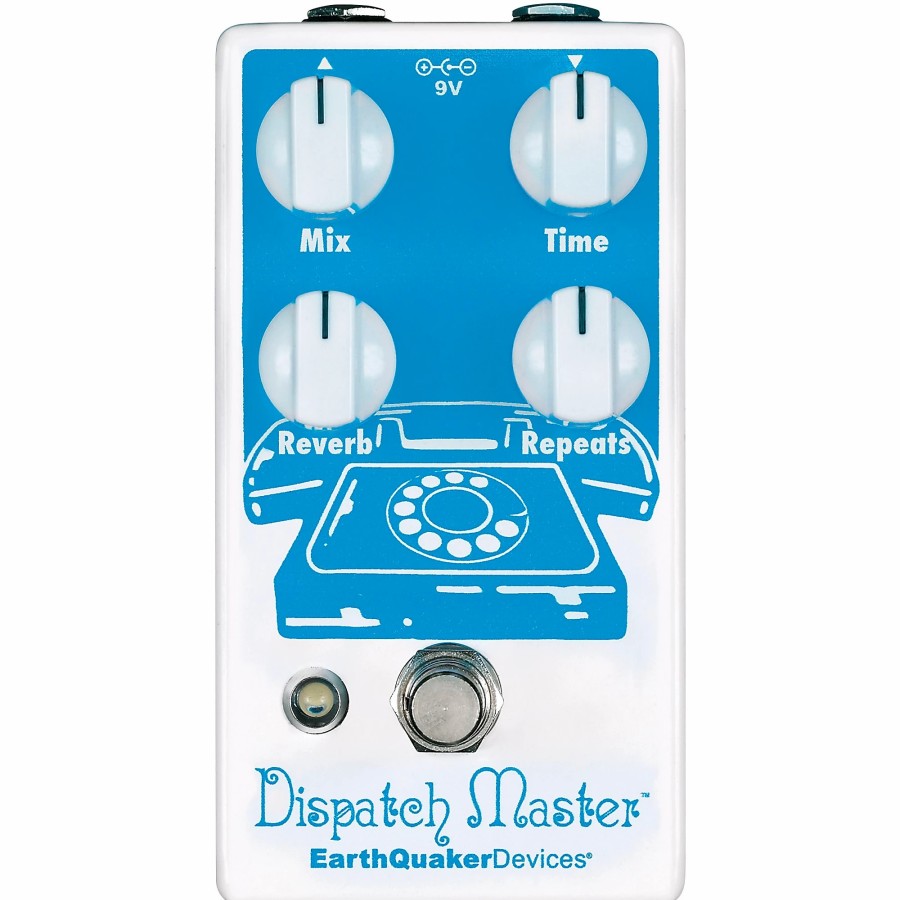 Amps & Effects EarthQuaker Devices Delay & Reverb | Earthquaker Devices Dispatch Master V3 Digital Delay And Reverb Effects Pedal