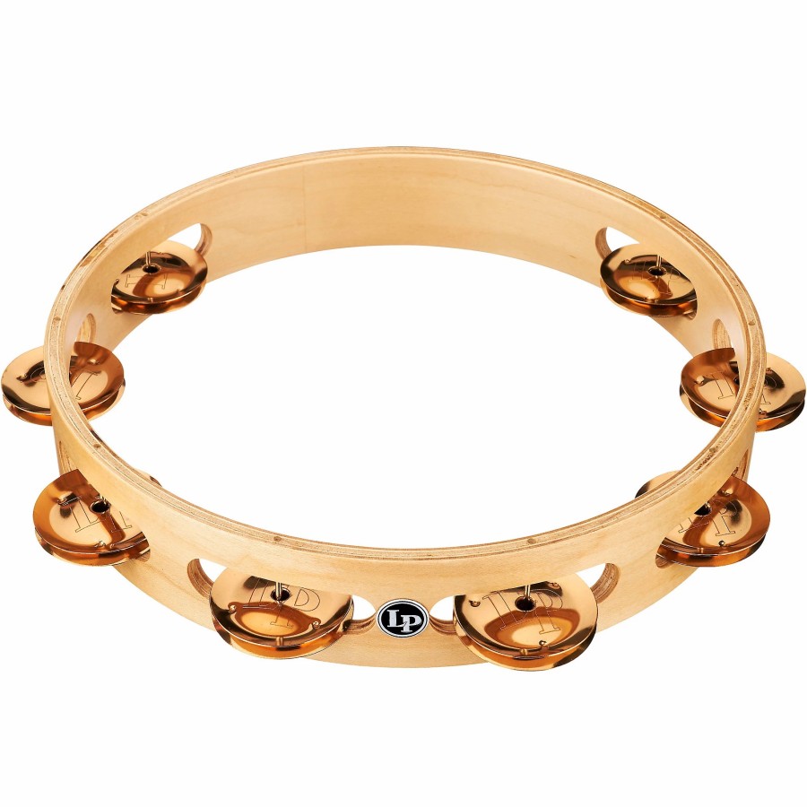 Drums LP | Lp Pro Single Row Tambourine 10 In. Bronze