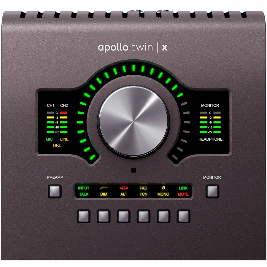 Recording Universal Audio | Universal Audio Apollo Twin X Duo Heritage Edition Thunderbolt 3 Audio Interface