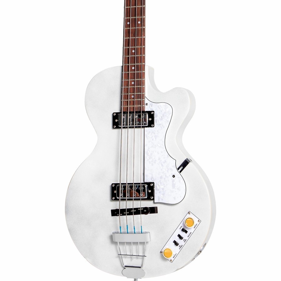 Basses Hofner 4-String | Hofner Ignition Series Short-Scale Club Bass Pearl White