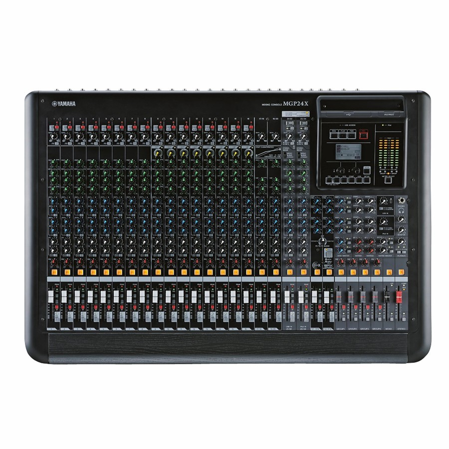 Recording Yamaha | Yamaha Mgp24X 24-Input Hybrid Digital/Analog Mixer With Usb Rec/Play And Effects