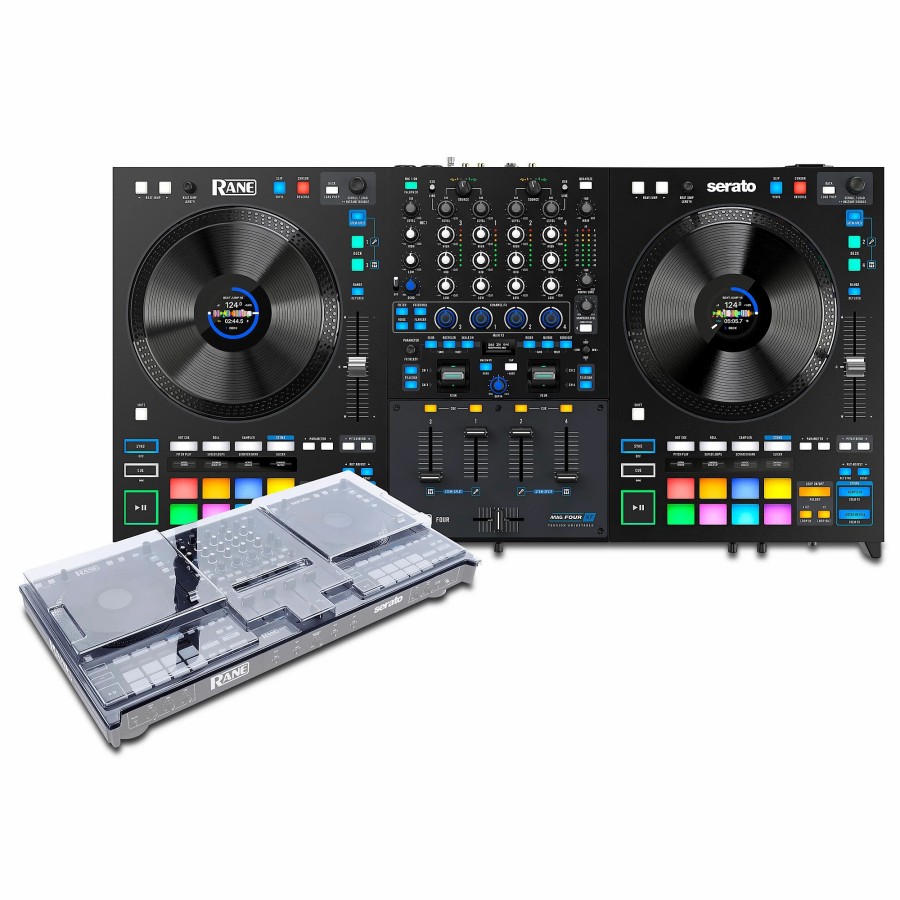 Dj Equipment RANE | Rane Four And Decksaver Cover Bundle