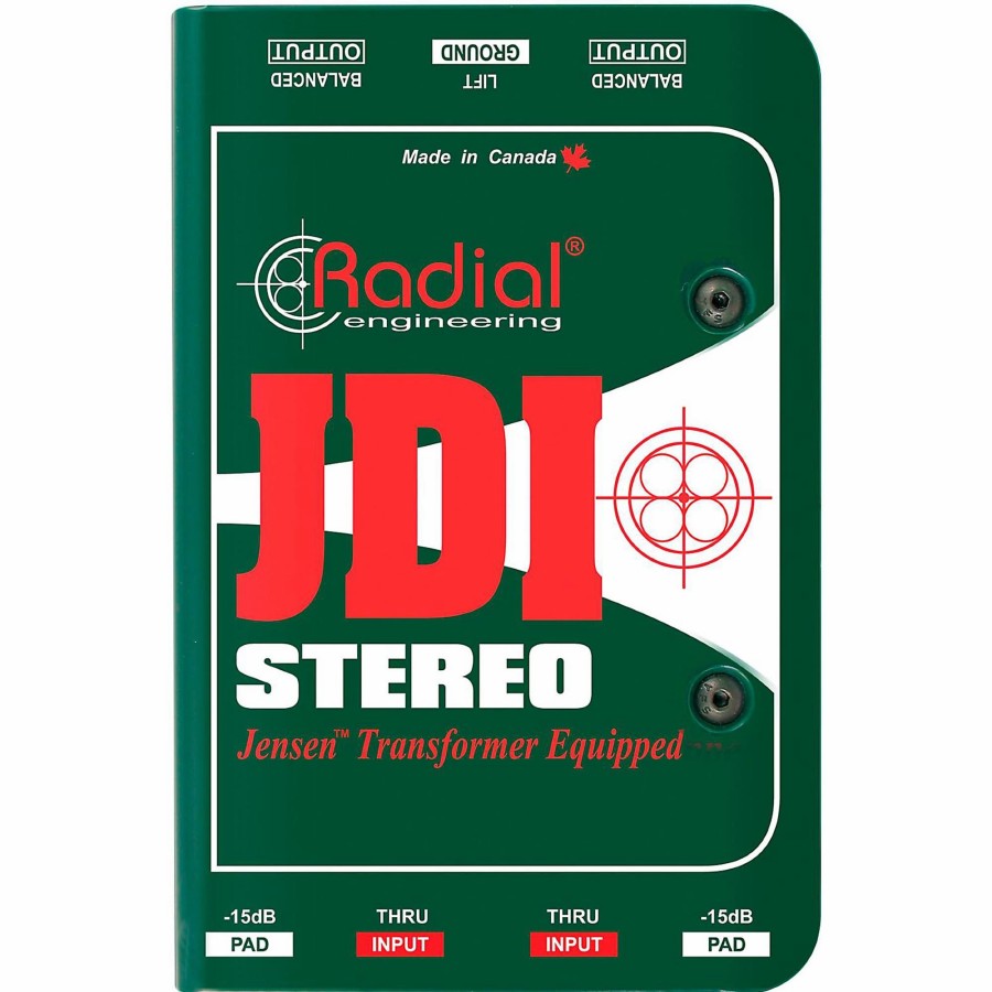 Live Sound Radial Engineering | Radial Engineering Jdi Stereo Passive Direct Box