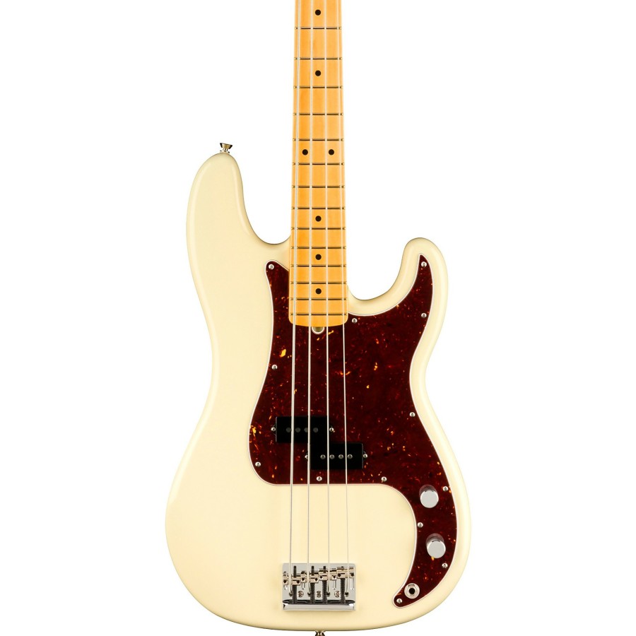 Basses Fender 4-String | Fender American Professional Ii Precision Bass Maple Fingerboard Olympic White