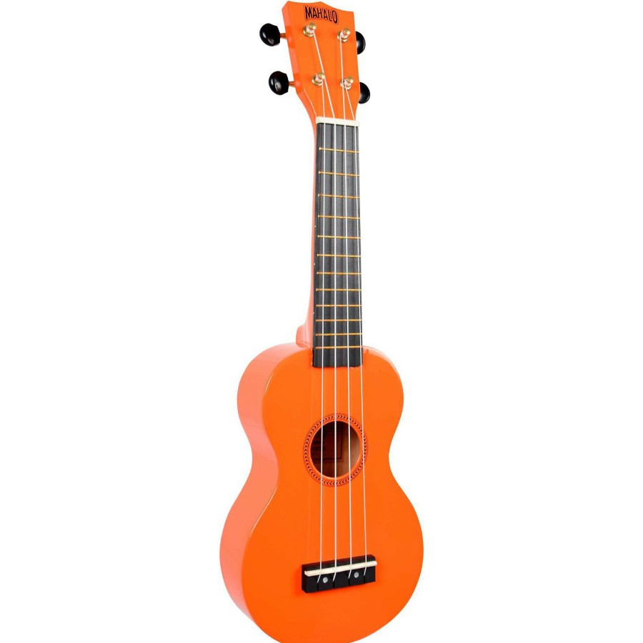 Guitars Mahalo | Mahalo Rainbow Series Mr1 Soprano Ukulele Orange