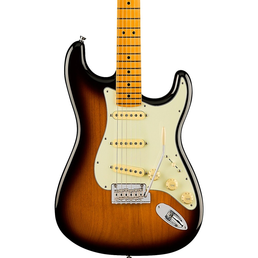 Guitars Fender Solid Body | Fender American Professional Ii Stratocaster Maple Fingerboard Limited-Edition Electric Guitar Anniversary 2-Color Sunburst