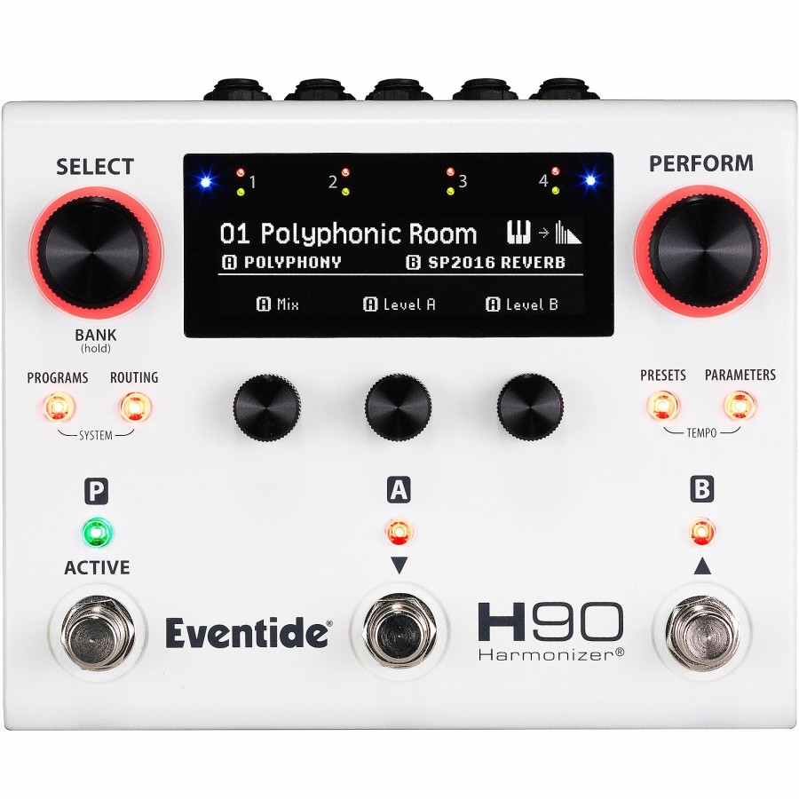 Guitars Eventide Effects | Eventide H90 Harmonizer Guitar Multi-Effects Pedal White