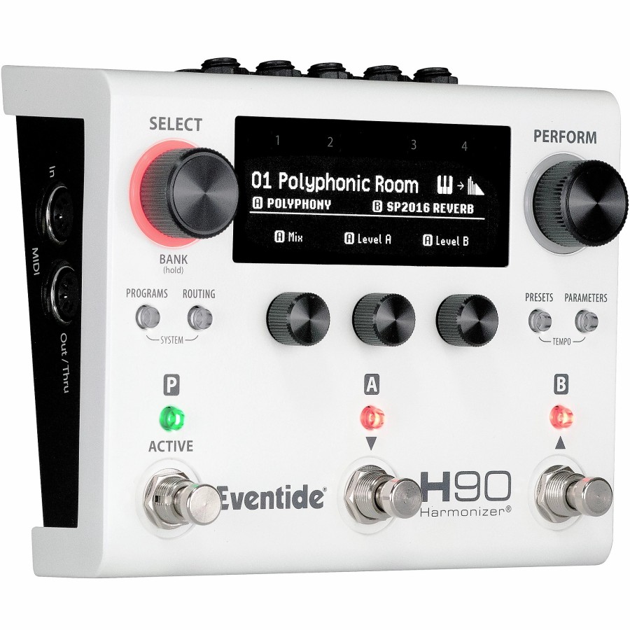 Guitars Eventide Effects | Eventide H90 Harmonizer Guitar Multi-Effects Pedal White