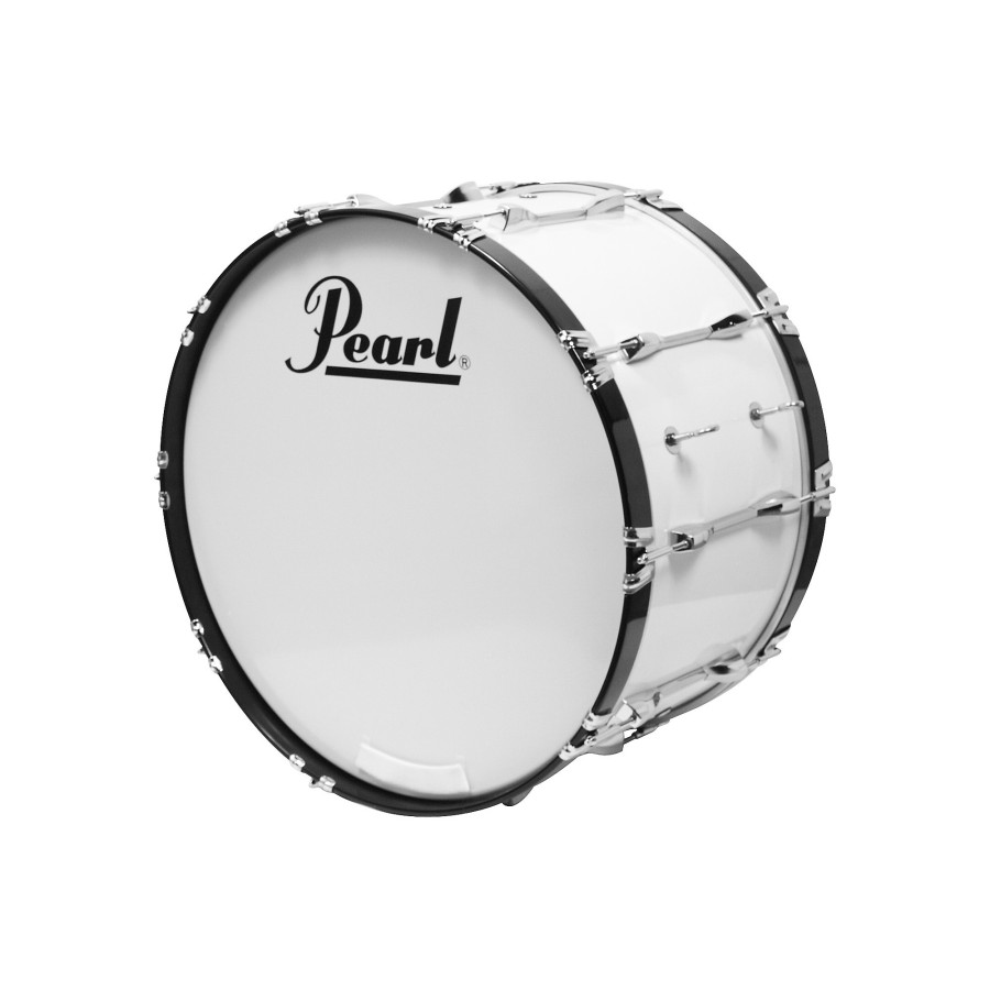 Band & Orchestra Pearl | Pearl Competitor Marching Bass Drum Pure White (#33) 20X14