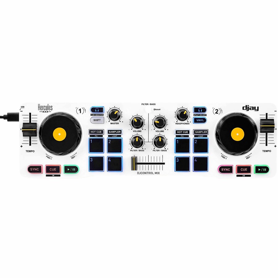 Dj Equipment Hercules DJ | Hercules Dj Djcontrol Mix Dj Controller For Smartphone