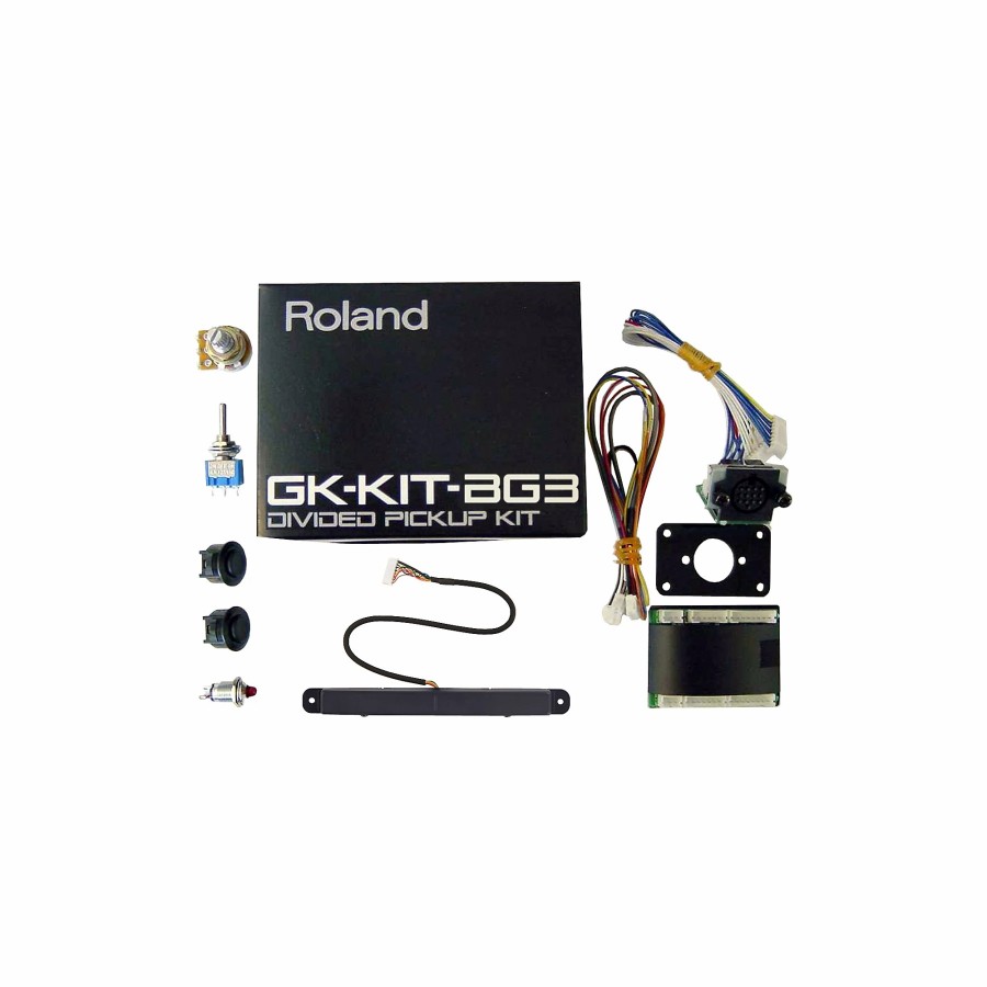 Basses Roland Bass Pickups | Roland Gk-Kit-Bg3 Divided Bass Pickup Kit