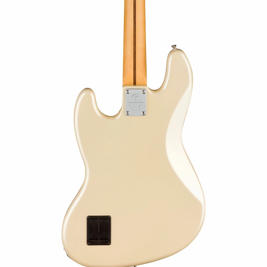 Basses Fender 4-String | Fender Player Plus Active Jazz Bass Maple Fingerboard Olympic Pearl