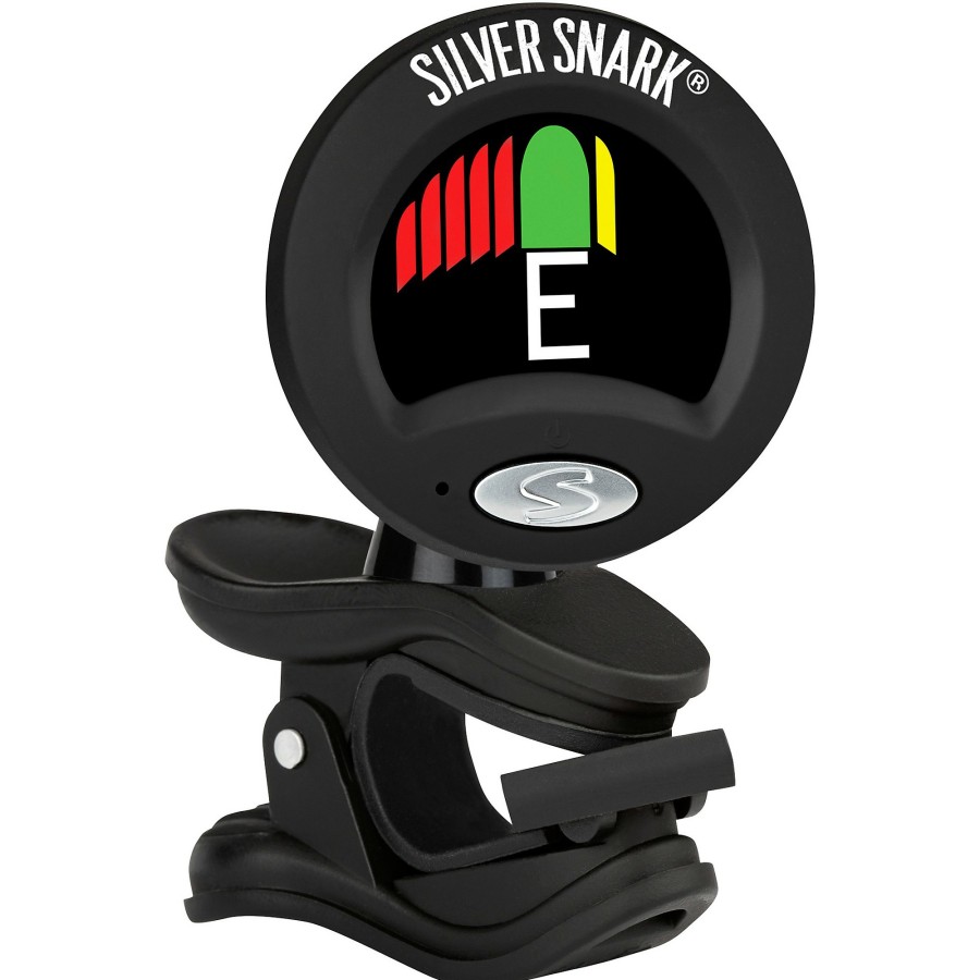 Accessories Snark | Snark Black Silver Snark Clip-On Tuner