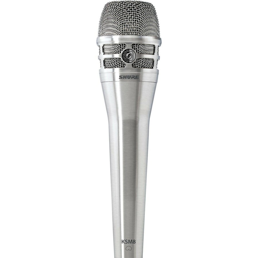 Recording Shure | Shure Ksm8 Dualdyne Dynamic Handheld Vocal Microphone Nickel