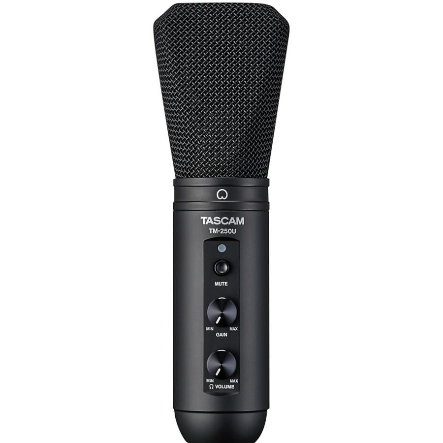 Mics & Wireless TASCAM | Tascam Tm-250U Usb Condenser Microphone For Podcasting, Conferencing, And Computer Recording