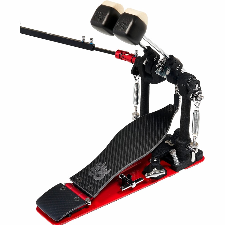 Drums DW | Dw 50Th Anniversary Limited-Edition Carbon Fiber 5000 Double Pedal