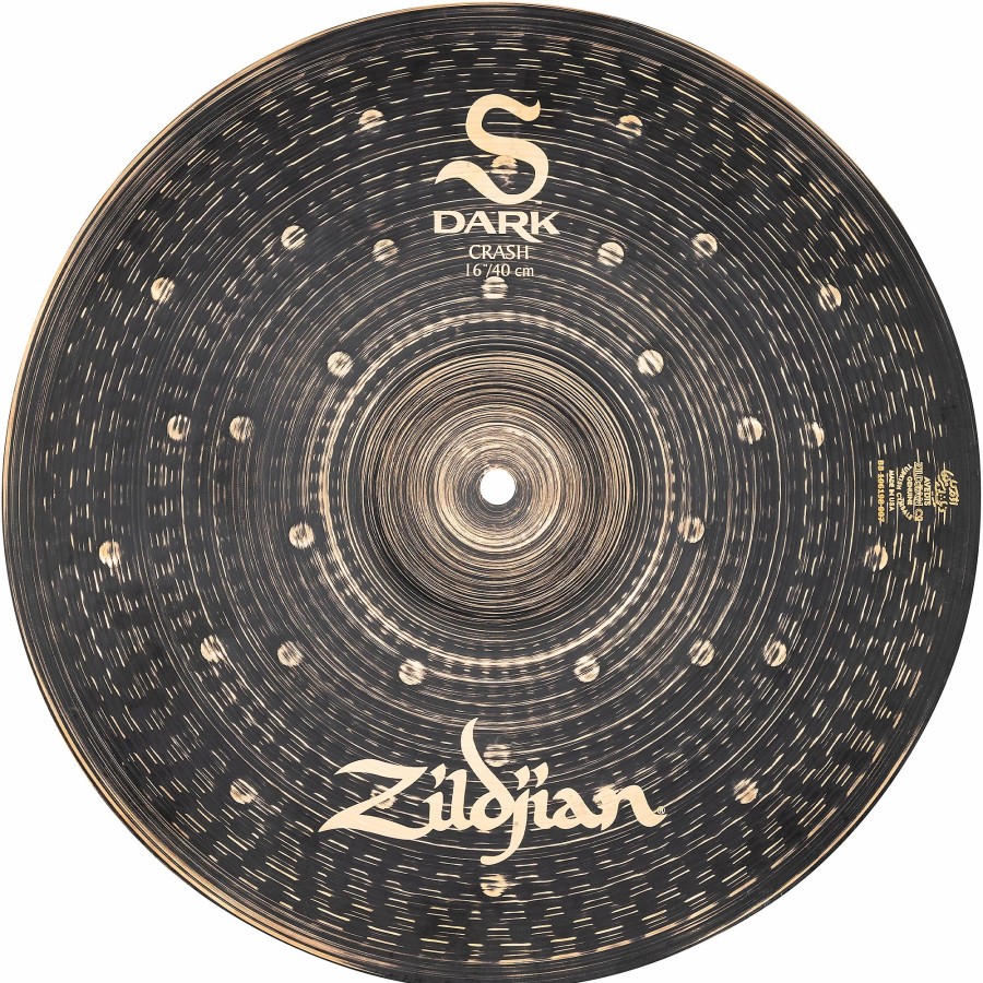 Drums Zildjian Crash Cymbals | Zildjian S Dark Crash Cymbal 16 In.