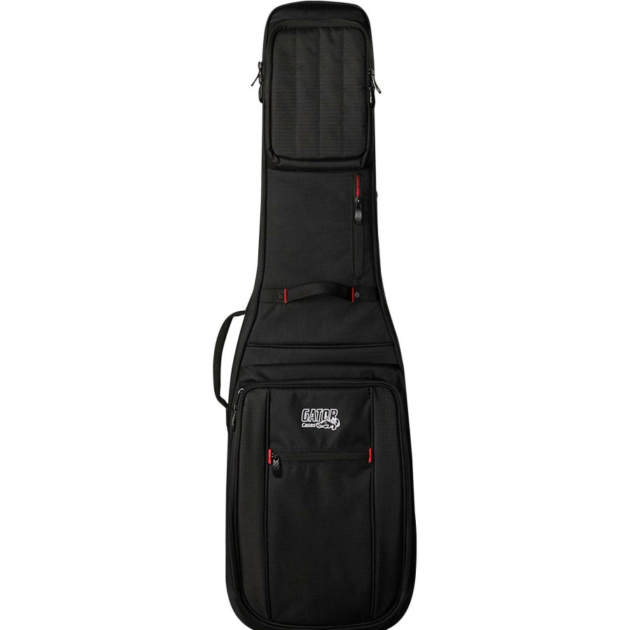 Basses Gator Cases & Gig Bags | Gator G-Pg Bass 2X Progo Series Ultimate Gig Bag For 2 Bass Guitars