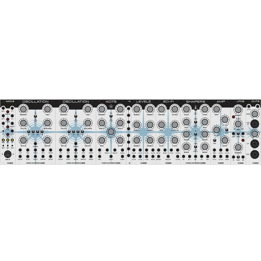 Keyboards & Midi Studio Electronics Modular Synthesizer Systems | Studio Electronics Boomstar Modstar Seito Rising Modular Analog Synthesizer System