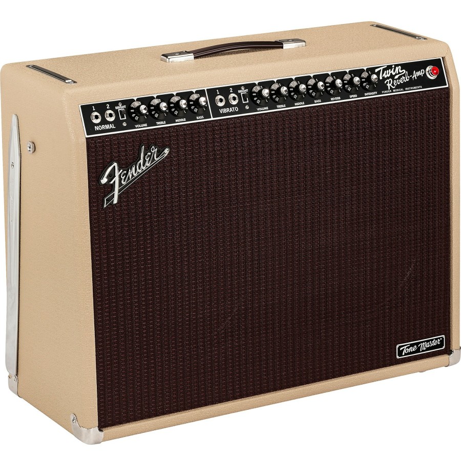 Amps & Effects Fender Combo Amps | Fender Tone Master Twin Reverb 200W 2X12 Celestion Neo Creamback Amplifier Blonde