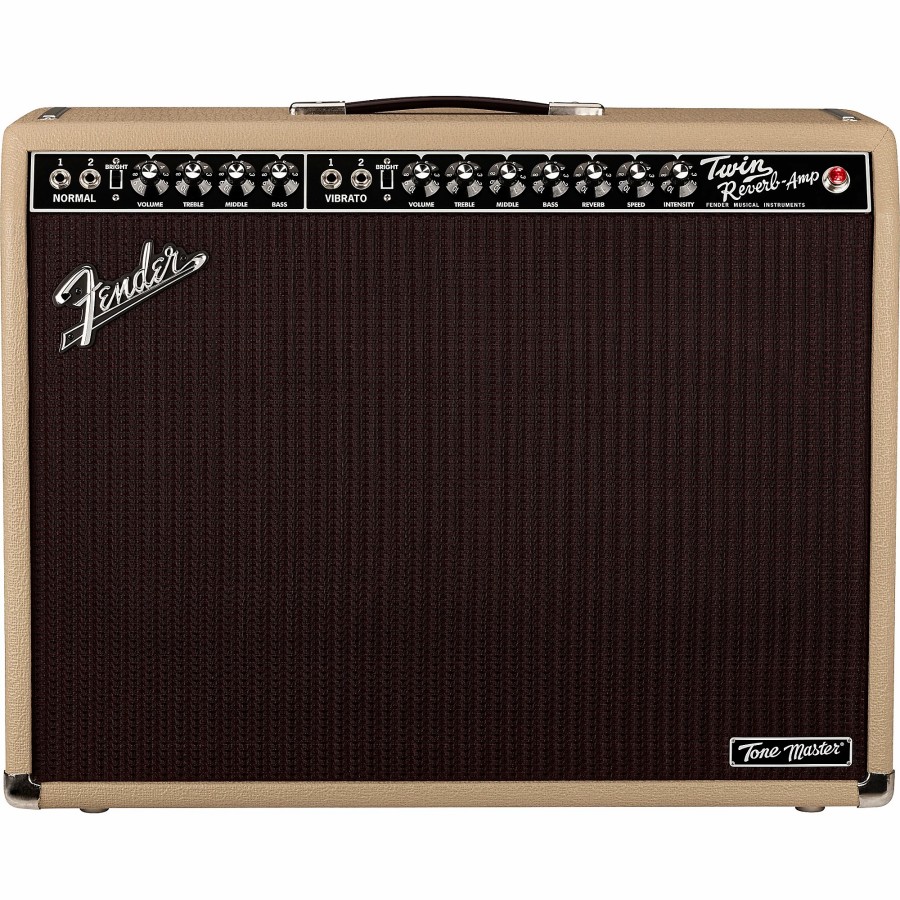 Amps & Effects Fender Combo Amps | Fender Tone Master Twin Reverb 200W 2X12 Celestion Neo Creamback Amplifier Blonde