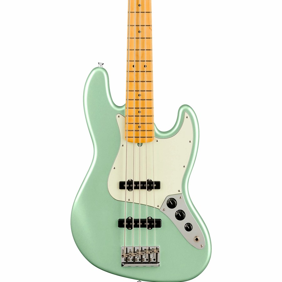 Basses Fender 5-String | Fender American Professional Ii Jazz Bass V Maple Fingerboard Mystic Surf Green