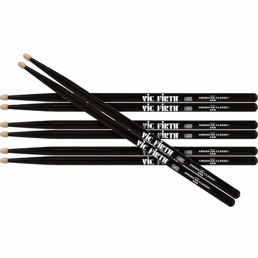 Drums Vic Firth | Vic Firth Buy 3 Pairs Of Black Drum Sticks, Get 1 Free 5A