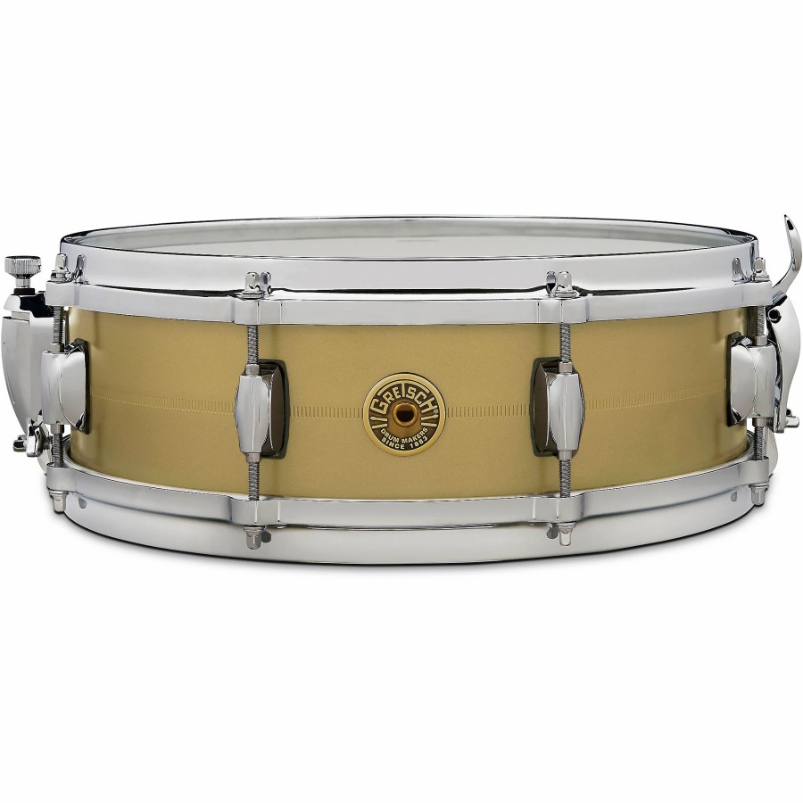 Drums Gretsch Drums Snare Drums | Gretsch Drums Gergo Borlai Signature Snare Drum 14 X 4.25 In. Brass