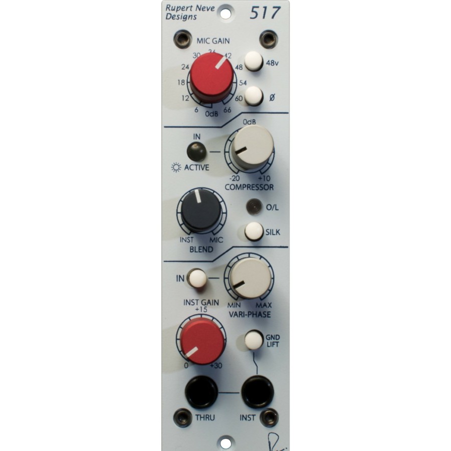 Recording Rupert Neve Designs | Rupert Neve Designs Portico 517: 500 Series Mic Pre / Di / Comp