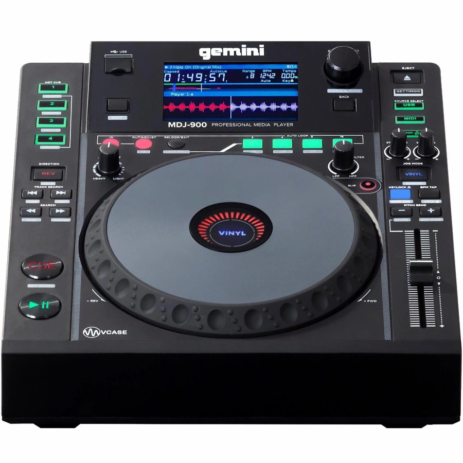 Dj Equipment Gemini | Gemini Mdj-900 Professional Usb Dj Media Player