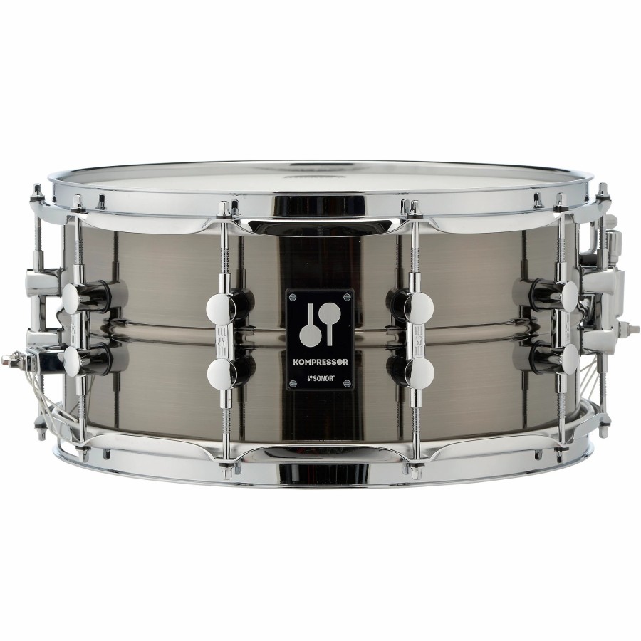 Drums SONOR Snare Drums | Sonor Kompressor Brass Snare Drum 14 X 6.5 In.