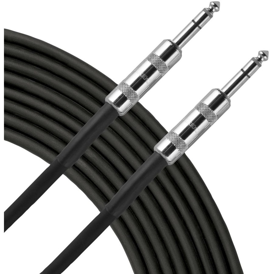 Accessories Livewire | Livewire Advantage Interconnect Cable 1/4" Trs To 1/4" Trs 20 Ft. Black