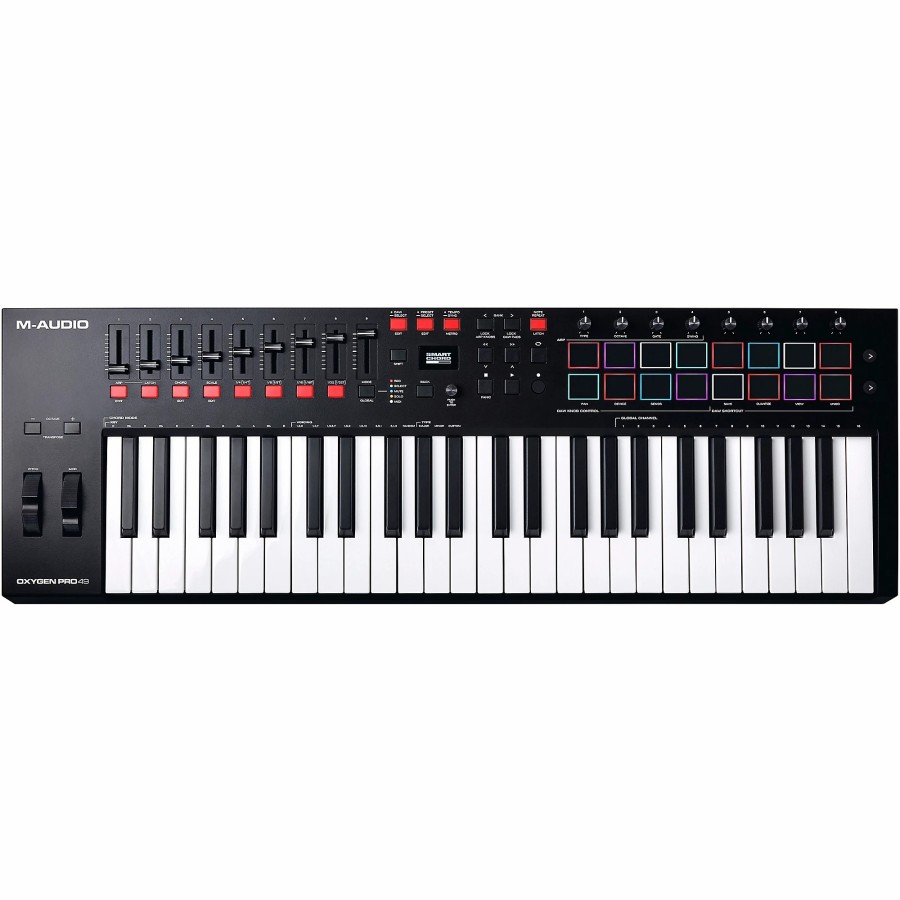 Keyboards & Midi M-Audio Midi Controllers | M-Audio Oxygen Pro 49 49 Key