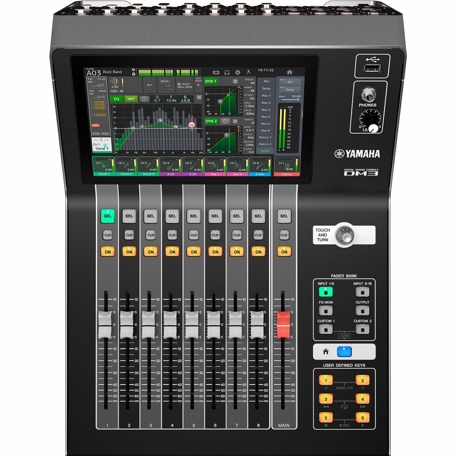 Recording Yamaha | Yamaha Dm3S Professional 22-Channel Ultracompact Digital Mixer