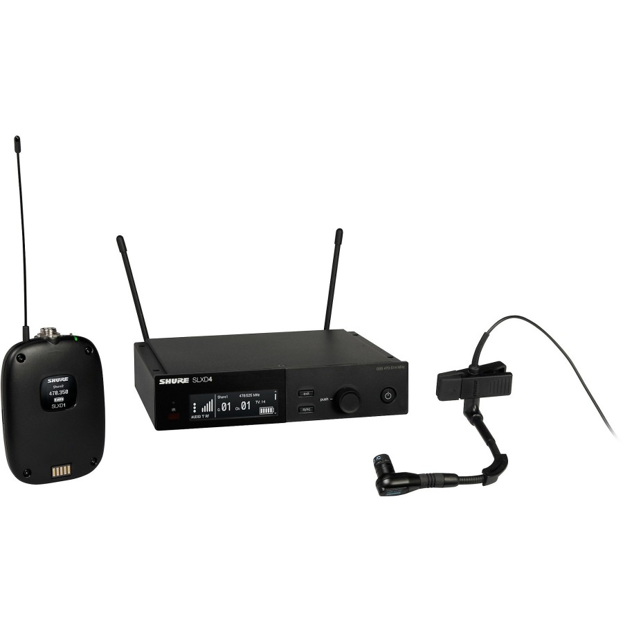 Mics & Wireless Shure | Shure Slxd14/98H Combo Wireless Microphone System Band J52