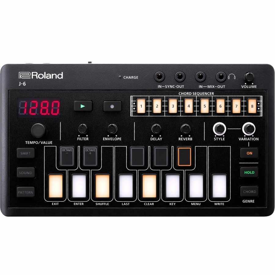 Keyboards & Midi Roland Synthesizers | Roland Aira Compact J-6 Chord Synthesizer