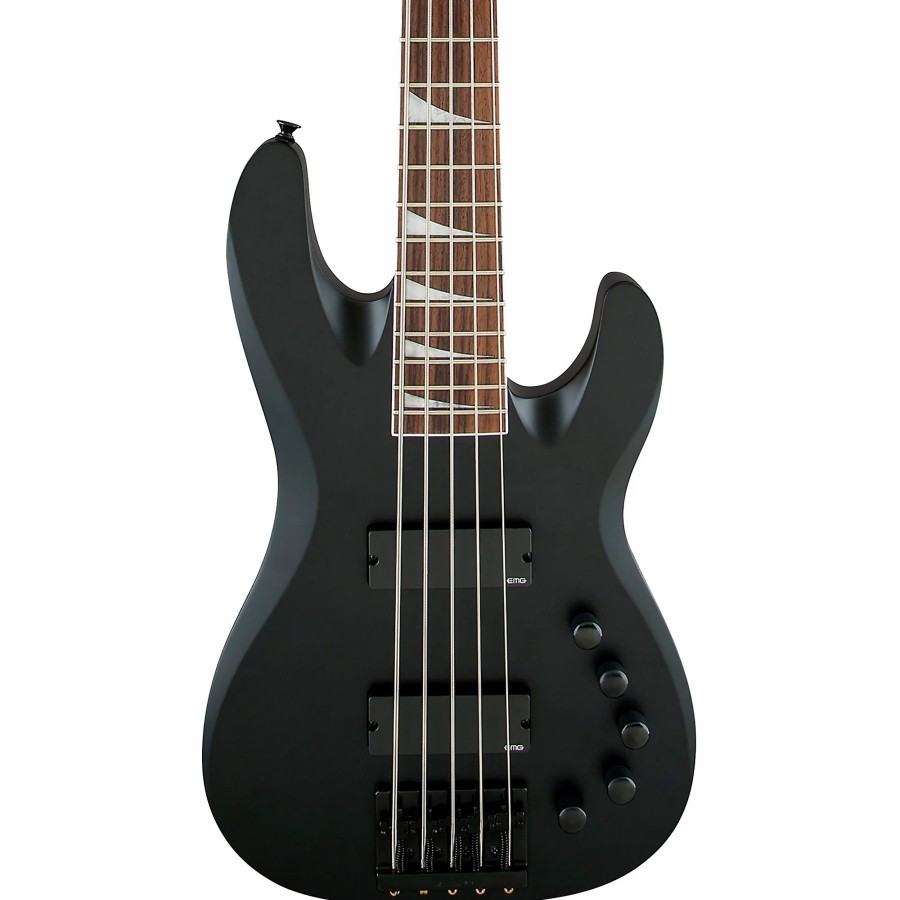 Basses Jackson 5-String | Jackson Cbx V David Ellefson Signature 5-String Electric Bass Satin Black