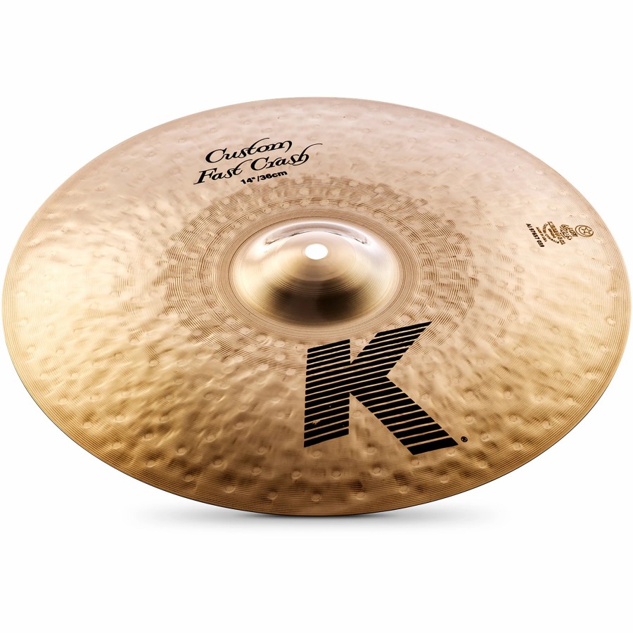 Drums Zildjian Crash Cymbals | Zildjian K Custom Fast Crash Cymbal 14 In.