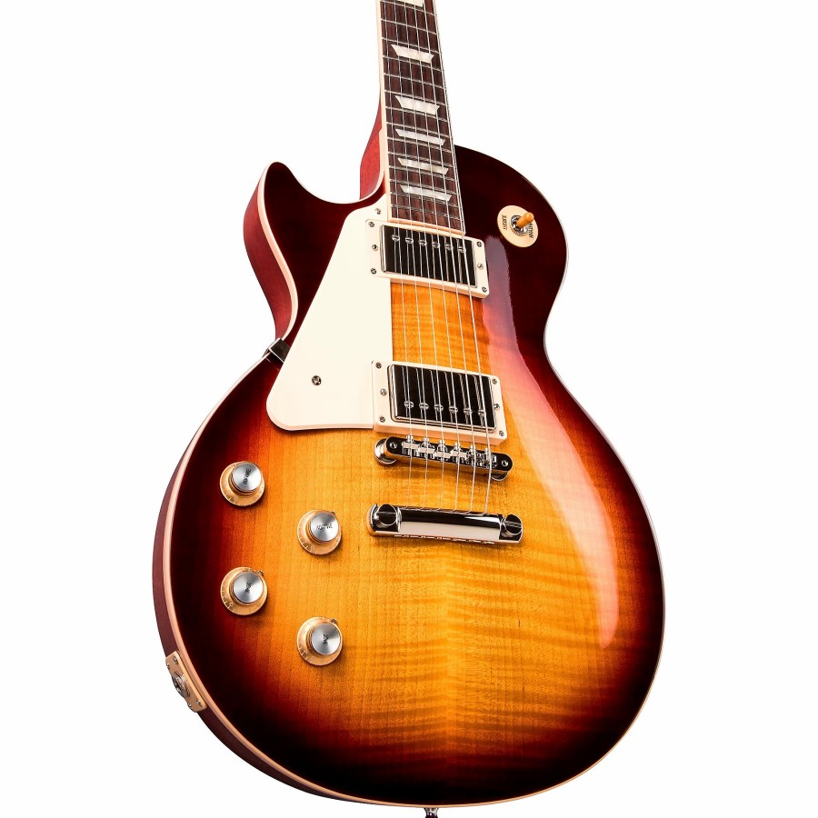 Guitars Gibson Left Handed | Gibson Les Paul Standard '60S Left-Handed Electric Guitar Bourbon Burst