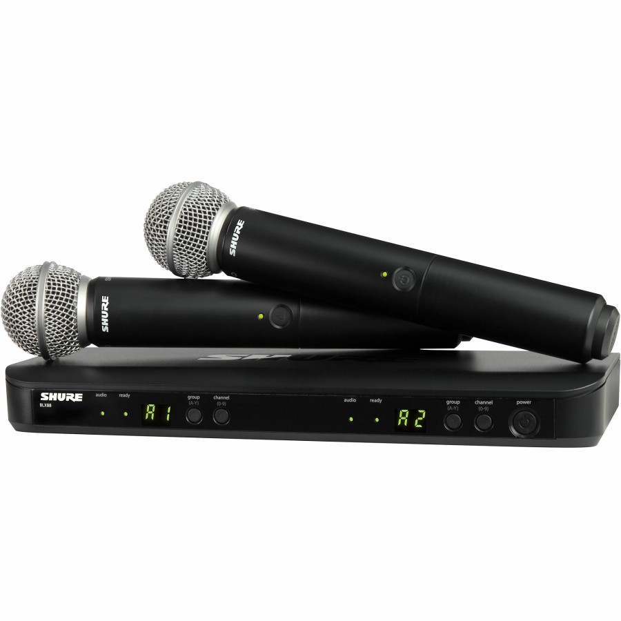 Live Sound Shure | Shure Blx288/Sm58 Wireless Dual Vocal System With Two Sm58 Handheld Transmitters Band H11