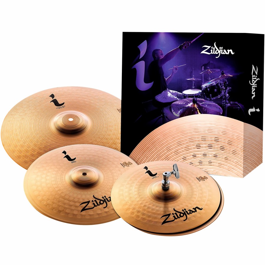 Drums Zildjian Cymbal Packs | Zildjian I Series Essentials Plus Cymbal Pack