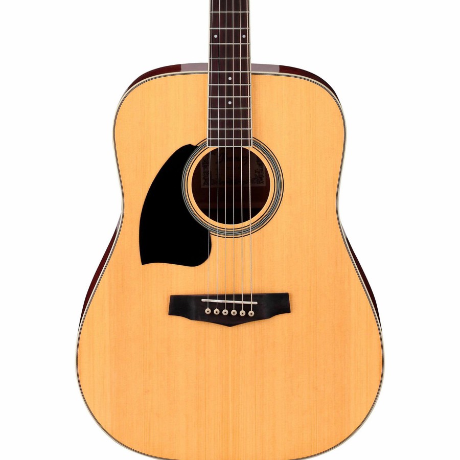 Guitars Ibanez Left Handed | Ibanez Performance Series Pf15 Left-Handed Dreadnought Acoustic Guitar Natural