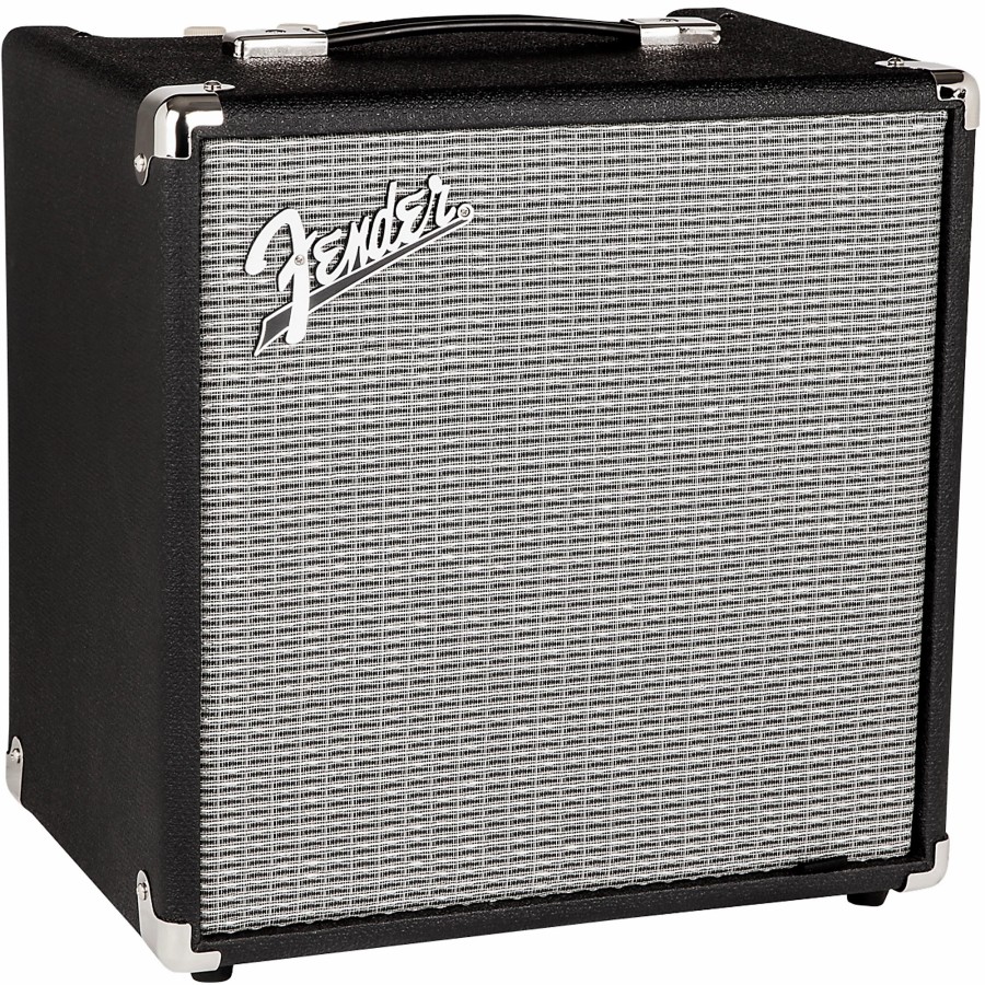 Amps & Effects Fender Combo Amps | Fender Rumble 25W 1X8 Bass Combo Amp And 20' Instrument Cable