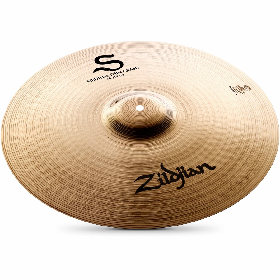 Drums Zildjian Crash Cymbals | Zildjian S Family Medium Thin Crash 18 In.