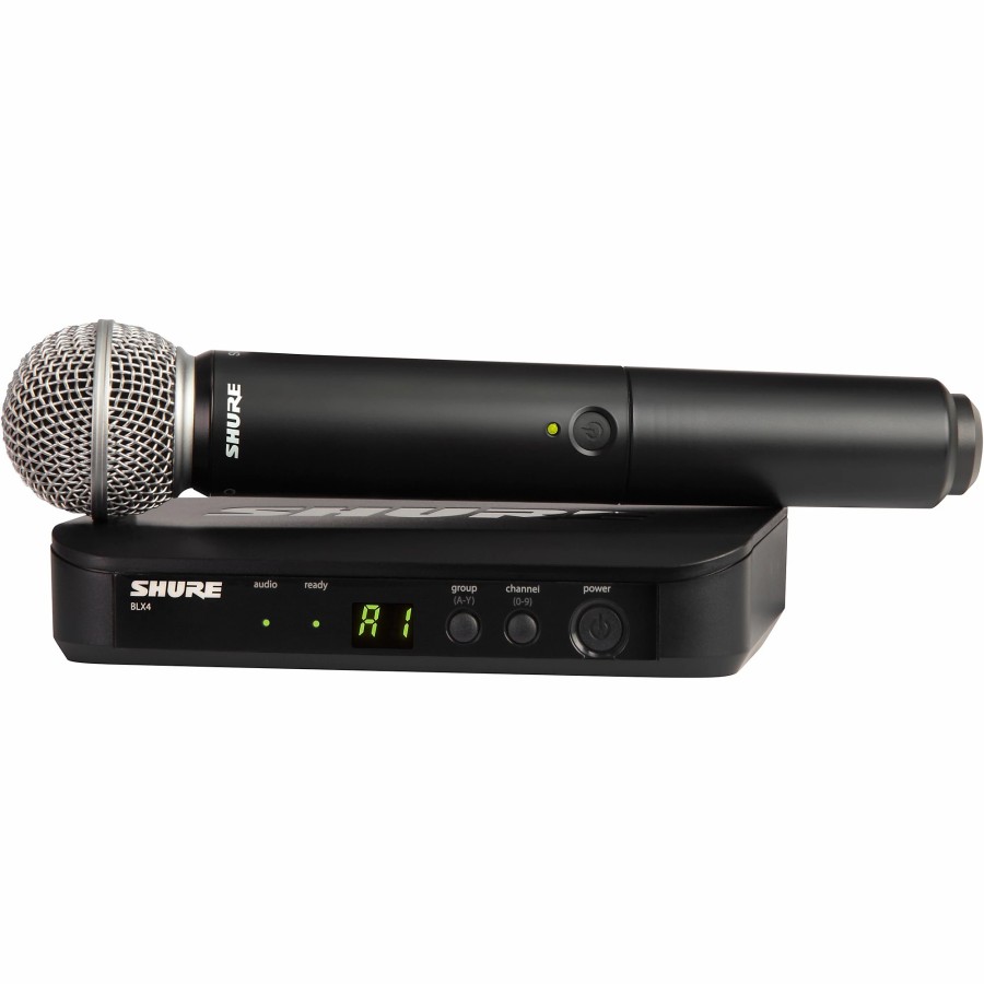 Mics & Wireless Shure | Shure Blx24/Sm58 Handheld Wireless System With Sm58 Capsule Band H11