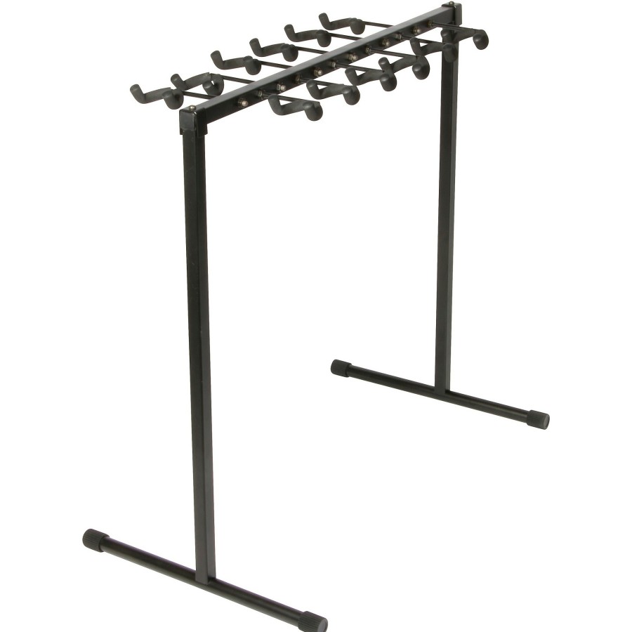 Guitars On-Stage Guitar Stands | On-Stage 12-Space Ukulele Rack Black